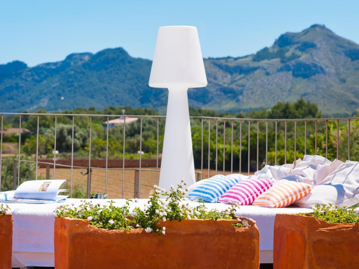 Villa Barcares Petit, Piscina, Jardines Junto A Playa En Alcudia Buitenkant foto