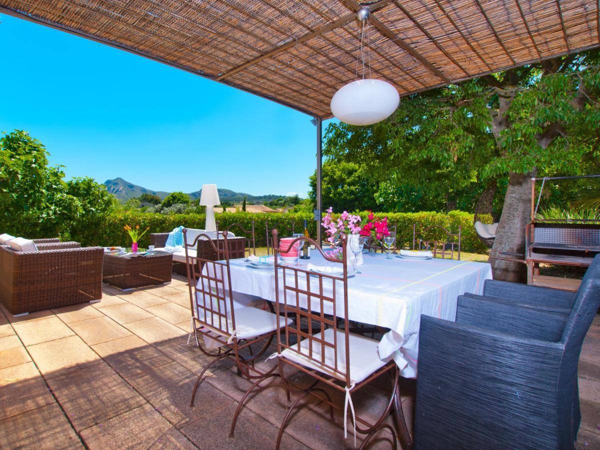 Villa Barcares Petit, Piscina, Jardines Junto A Playa En Alcudia Buitenkant foto