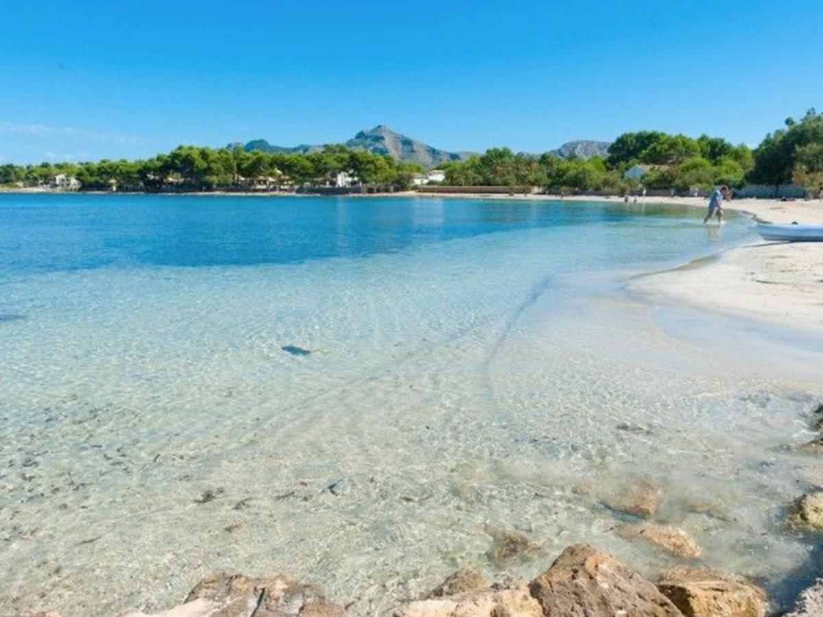 Villa Barcares Petit, Piscina, Jardines Junto A Playa En Alcudia Buitenkant foto