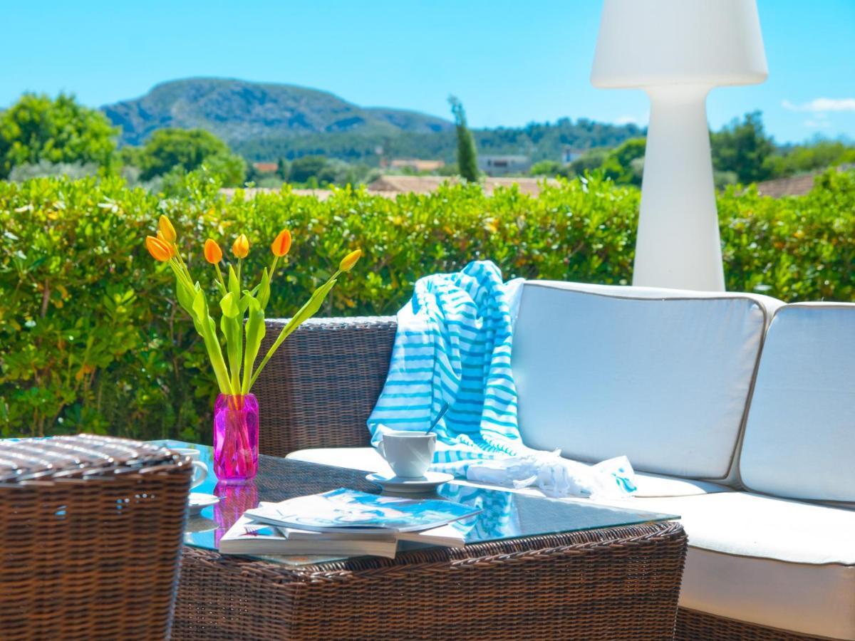 Villa Barcares Petit, Piscina, Jardines Junto A Playa En Alcudia Buitenkant foto