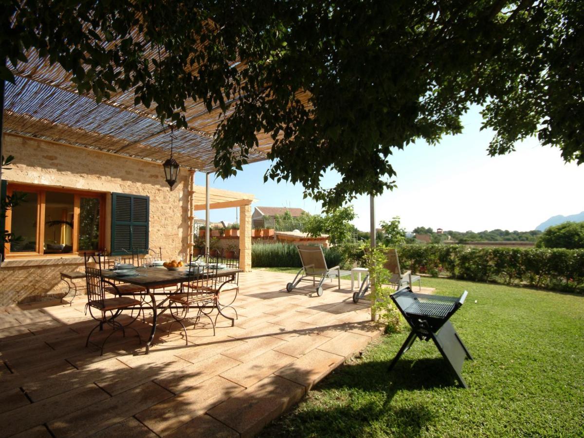 Villa Barcares Petit, Piscina, Jardines Junto A Playa En Alcudia Buitenkant foto