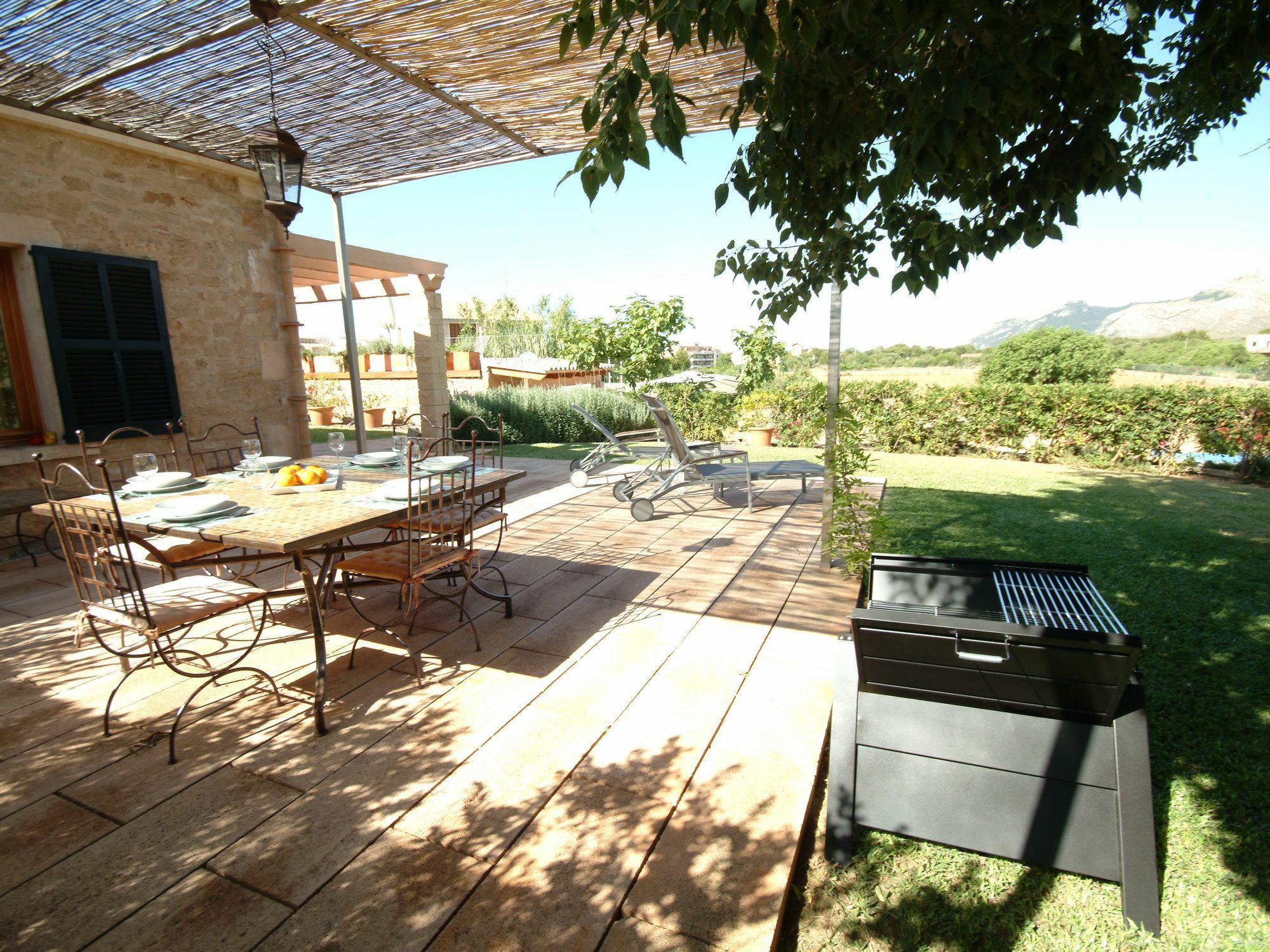Villa Barcares Petit, Piscina, Jardines Junto A Playa En Alcudia Buitenkant foto