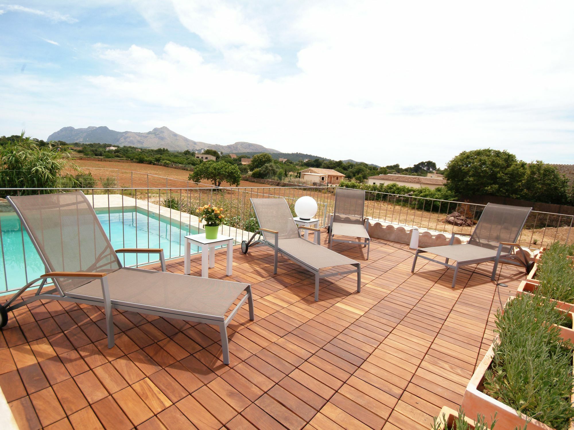 Villa Barcares Petit, Piscina, Jardines Junto A Playa En Alcudia Buitenkant foto