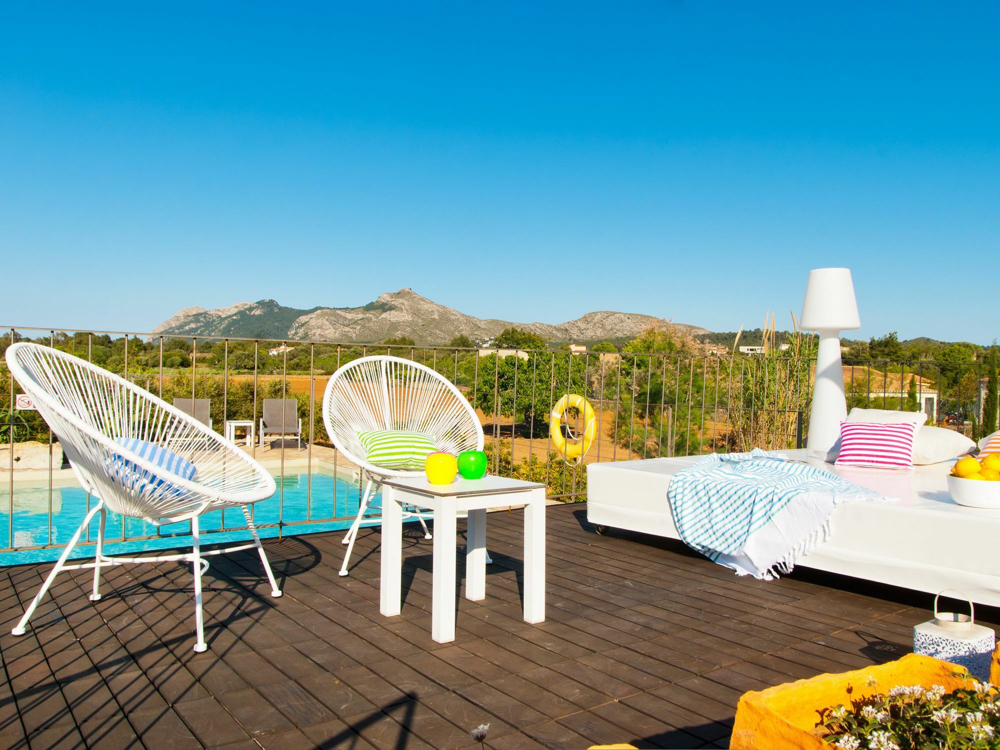 Villa Barcares Petit, Piscina, Jardines Junto A Playa En Alcudia Buitenkant foto