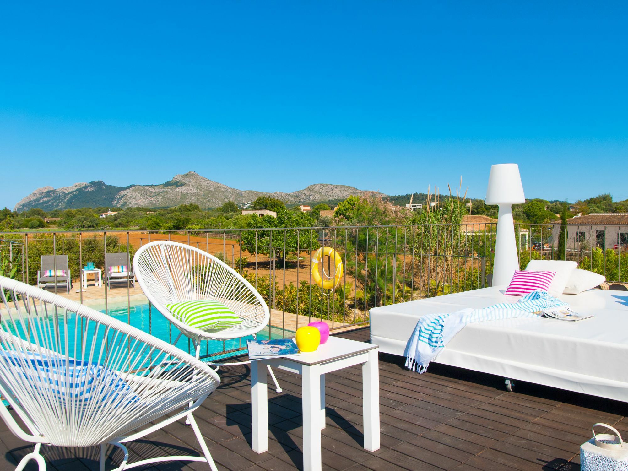 Villa Barcares Petit, Piscina, Jardines Junto A Playa En Alcudia Buitenkant foto