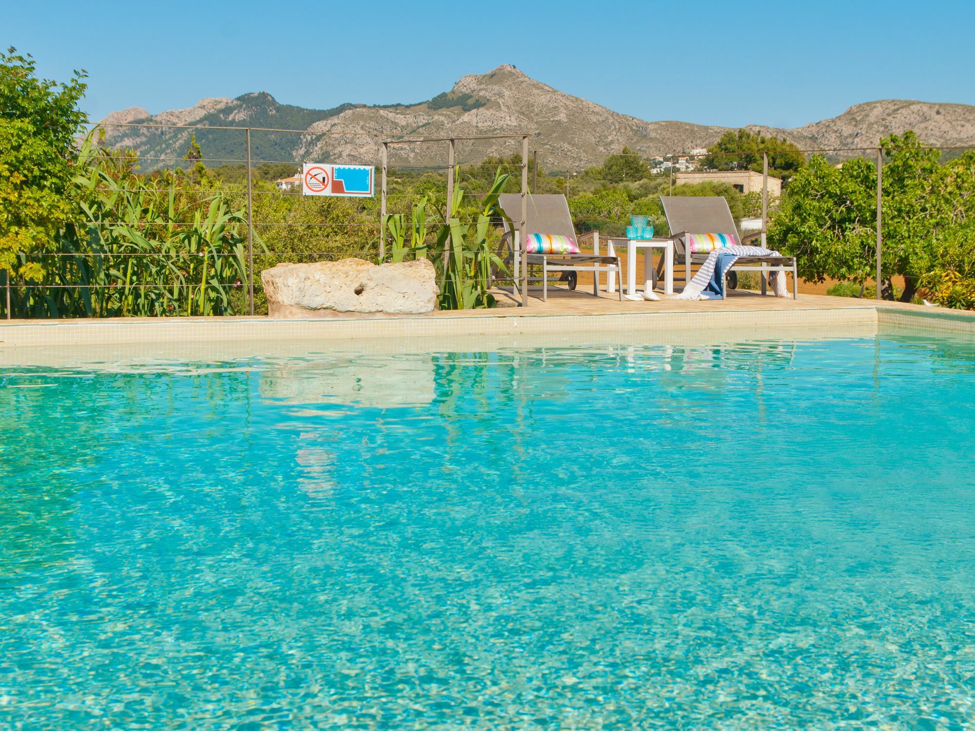 Villa Barcares Petit, Piscina, Jardines Junto A Playa En Alcudia Buitenkant foto