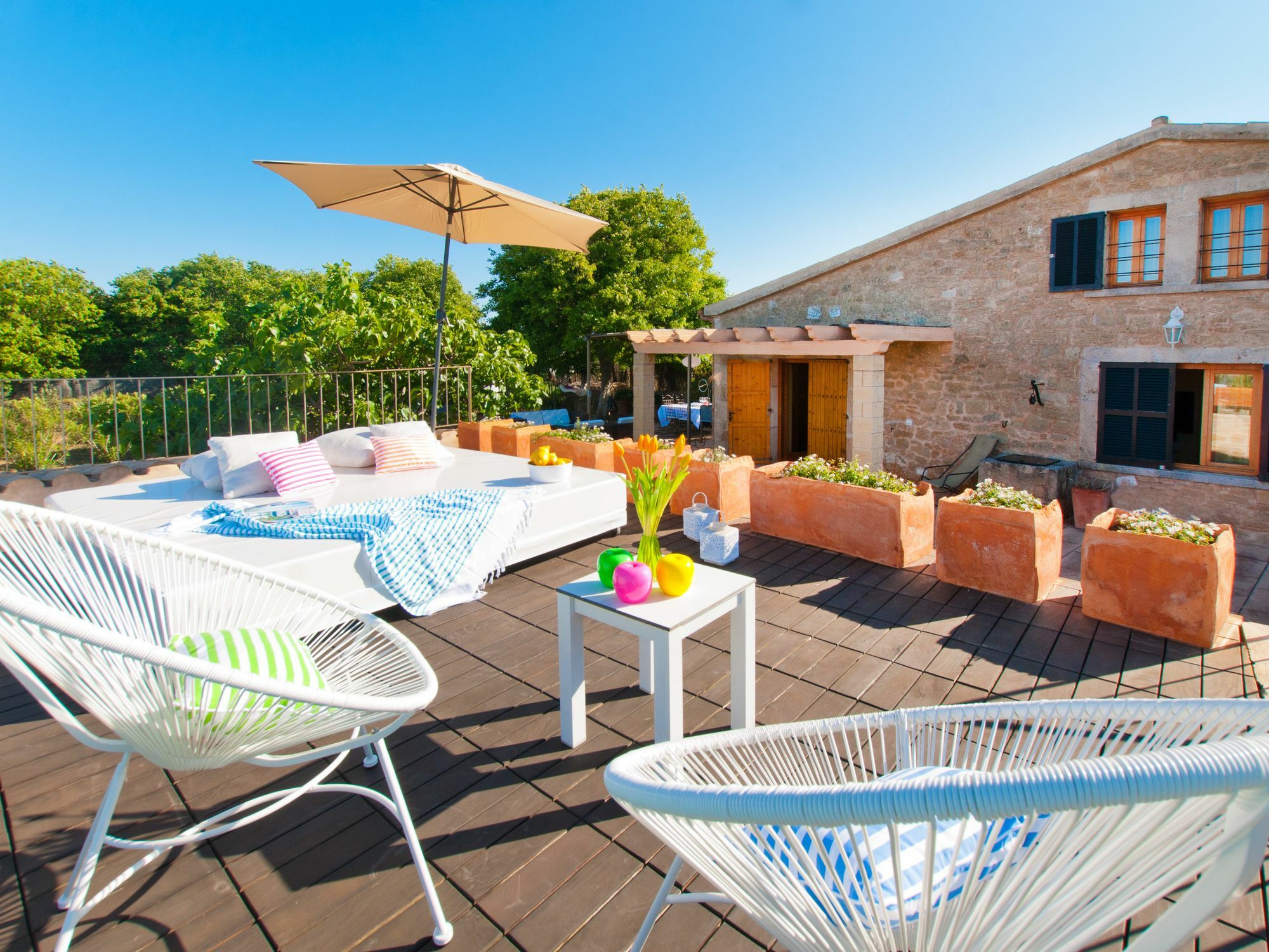 Villa Barcares Petit, Piscina, Jardines Junto A Playa En Alcudia Buitenkant foto